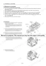 91d454f4-b-procedures-154 Yanmar C50R-3(R) hydraulic system disassembly procedure for pumps P1, P2, and gear pump with component diagrams.