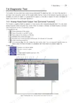 92d83854-b-operations-25 Yanmar TNV Series Engine Diagnostic Service Tool, Analog/Pulse Input/Output Test screen guide.