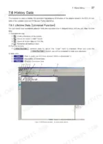 92d83854-b-operations-41 Yanmar TNV Series Engine Diagnostic Service Tool, History Data Lifetime Data screen UI