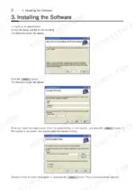 92d83854-b-procedures-6 Yanmar TNV Series Engine Diagnostic Service Tool, software installation wizard steps.