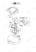 a0e6549e-b-page-68 Yanmar VIO20 exploded view diagram of the canopy assembly, including bonnet components and optional removal parts.