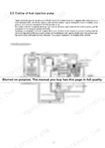 a16b5134-b-system-diagram-11 Yanmar YPD-3MP2, YPD-4MP2, YPD-4MP4, YPD-MP2, YPD-MP4 fuel injection pump system diagram and fuel flow schematic.