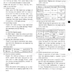 Yanmar B37V hydraulic equipment inspection procedures and spring reference data tables for valves and spools.