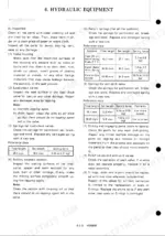 Yanmar B37V hydraulic equipment inspection procedures and spring reference data tables for valves and spools.