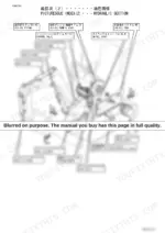 a2e55116-b-hydraulic-8 Yanmar SV08 hydraulic system pictorial index showing pump, cylinders, motors, valves, and tank component locations.