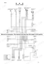 a4f1e586-b-wiring-7 Yanmar B05 electrical system wiring diagram showing starter and lamps.