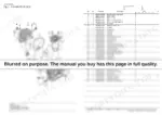 ad44a783-b-parts-list-5 Yanmar L48N6CF1F7AA exploded view of cylinder block assembly with corresponding parts list table.