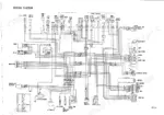 ammann-yanmar-b27-2a-crawler-backhoe-excavator-parts-catalog-000y00s3480-wiring-5.webp Ammann Yanmar B27-2A electrical wiring diagram showing battery, starter motor, alternator, fuses, and instrument gauges.