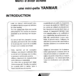 Ammann Yanmar B55W operator manual introduction page with safety, warranty, and metric measurement information.