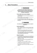 Basic safety precautions and rules.