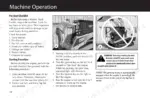 asv-rc-50-to-rc-30-rubber-track-loader-service-manual-asvsp002-operations-114.webp ASV RC-50, RC-50 Turf Edition, RC-60, RC-30 machine operation, pre-start checklist, and engine starting procedures.