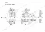 b0ddeb49-b-exploded-view-11 Engine cross-section diagram with numbered parts list for the Yanmar YSM8 and YSM12 marine diesel.