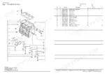 b8dc2144-b-exploded-view-4 Yanmar 3TNV76-CPE cylinder block exploded view diagram and parts list with main bearings and head bolts.