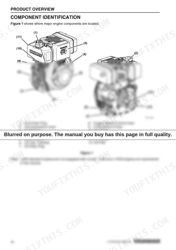 bebb225f-b-system-diagram-24 Yanmar L48N, L70N, L100N component identification diagram showing engine parts like fuel tank, recoil starter, and PTO shaft.