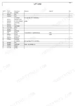 bobcat-5600-toolcat-utility-work-machine-parts-manual-6902180-boom-parts-35.webp Bobcat 5600 parts list table for lift arm assembly including boom, cylinders, pins, bushings, and hardware components.