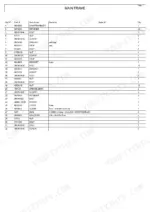 bobcat-5600-toolcat-utility-work-machine-parts-manual-6902180-chassis-parts-15.webp Bobcat 5600 parts list table for main frame components including brackets, bolts, nuts, and axle stops.