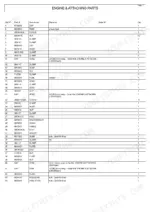 bobcat-5600-toolcat-utility-work-machine-parts-manual-6902180-engine-parts-160.webp Bobcat 5600 parts list table for engine and attaching parts including hoses, clamps, screws, and radiator components.