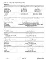 bobcat-mt85-mini-track-loader-service-manual-7274811enus-03-18-specs-376.webp Bobcat MT85 service manual performance, controls, and Kubota engine specifications table.