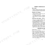 Case 1370, 1370 Tractor engine crankcase oil change and oil filter replacement procedures and refill capacities.