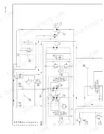 case-1840-to-uni-loader-skid-steer-loader-service-manual-8-11093-hydraulic-575.webp Case 1840 SKID STEER, 1845C Uni-Loader hydraulic system schematic showing pumps, valves, and flow paths.