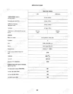 Case 234, 234-Hydro specifications table for fluid capacities, Mitsubishi K3B-13R engine data, and PTO speeds.