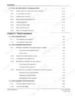 Case 28, 31, 35 service manual table of contents for fuel, air, exhaust troubleshooting and track gearbox maintenance.