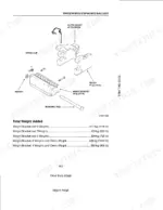 case-3210-to-4240-tractors-operator-manual-don-9-24844-exploded-view-169-1.webp Case 3210, 3220, 3230, 4210, 4220, 4230, 4240 exploded view of tractor front weight bracket, retaining tube, and ballast table.
