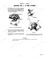 Case 350, 500B, 600B LP fuel system service manual: setting high pressure valve and regulator diaphragm assembly procedures.