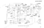 Case 40 Crawler Series D electrical schematic showing gauges, switches, circuit breakers, and battery wiring.