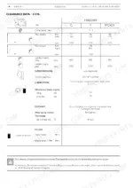 Case 445TA/M2, 667TA/M2, PX110, PX140, PX170 engine technical specifications table for 4-cylinder F4BE0484 engine models.
