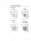 Case 60 CL, 75 CL, 90 CL, 90 CK, 115 CL, 160 CK, 60, 75, 90, 115, 160 cab mechanical and hydraulic control layout diagrams.