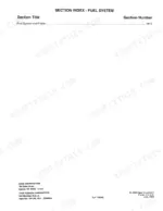 Case 689G, 689G Telescopic Handler Fuel System section index page 3410.