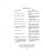 Case 800B, 800, 801, 803 troubleshooting table for engine stalls, listing causes and remedies for fuel and cooling systems.