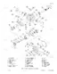 Case 85XT, 90XT, 95XT hydrostatic drive motor exploded view diagram with numbered parts list and component labels.