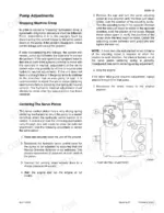 case-85xt-90xt-95xt-skid-steer-service-manual-7-52240-procedures-95-2.webp Case 85XT, 90XT, 95XT service manual page for hydrostatic pump adjustments, servo piston centering, and machine creep.