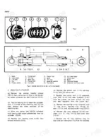Case B-1, 43-1, 43-2, 3122, 3142 Backhoe Service Manual lift cylinder cross section diagram