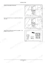 Case SV212D, SV216D procedures for hose connection, capping, and ignition switch parking lamp operation.