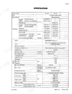 Case Corporation 275 Tractor, 275-2WD, 275-4WD, MT300 specifications table for dimensions and Mitsubishi K3M-11A engine data.