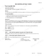 Case Corporation 955 AFS Planter MIU Controller fault code 3032 troubleshooting, pinout, and calibration table.