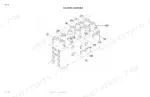 Case Corporation 955 AFS Planter, Concord AFS Air Seeder: Solenoid locations diagram on hydraulic manifold block.
