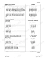 Case Corporation JX70U, JX80U, JX90U, JX100U engine general specifications table including piston, power, and torque data.