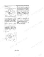 Case IH CVX1135–CVX1195 DMD display and fault code operating instructions.