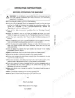 Case CX130, CX160 operating instructions checklist for pre-operation safety and machine inspection procedures.