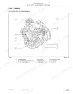 Case F4GE9454H, F4GE9454J, F4GE9484D, F4HE9484A, F4HE9484C engine exploded view diagram showing turbo and pump components.