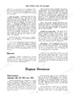 case-farmall-h-to-iu-4-tractors-power-units-service-manual-gss5032-procedures-34.webp Case Farmall-H, 4 Series Tractors: Service procedures for fuel system, carburetor cleaning, and engine governor description.