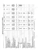 case-farmall-h-to-iu-4-tractors-power-units-service-manual-gss5032-specs-5.webp Case Farmall-H, Farmall-HV, W-4, O-4, OS-4, I-4, U-4, IU-4 tractor specifications table for engine, clutch, and wheels.