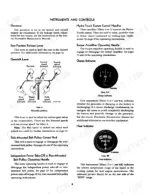 case-farmall-to-560-tractors-operators-manual-1014051r7-operations-14.webp Case Farmall 460, 560, International 560 instruments and controls, gearshift pattern diagram, charge and heat indicators.