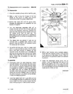 Case G 4.0, G 4.0T, Case G 4.0 fuel lift pump disassembly and assembly procedures with exploded view diagram.