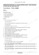 Case IH 1225AFF, 1625AFF, Twin-Row 1225AFF, Twin-Row 1625AFF, Front Fold Planter fault code 240 troubleshooting guide.