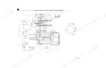 Case IH 1255, 1455, 955, 1055 wiring diagram for tractors without operator cab and warning lights.